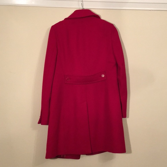 Red J.Crew coat - Picture 3 of 7
